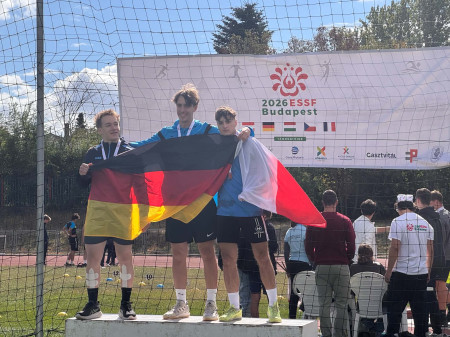 Dominik a jeho bronz na běhu 400m